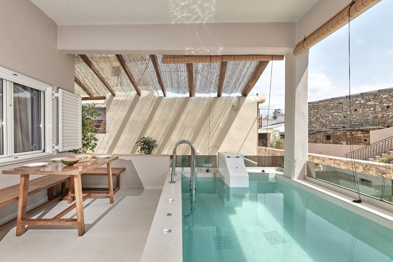 2 Bedroom Villa With Heated Swimming Pool-Spa Whirlpool-Bbq! Melidhonion  Экстерьер фото