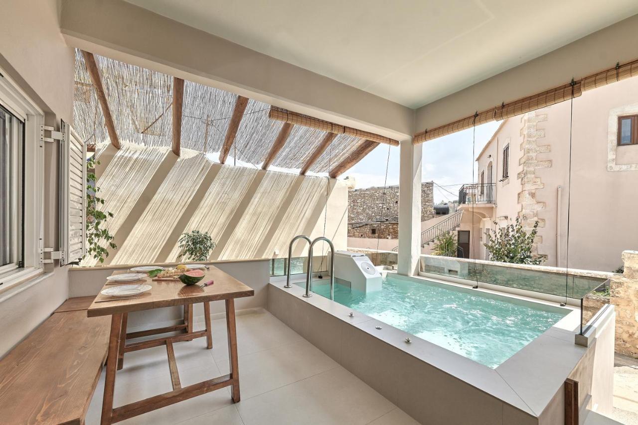 2 Bedroom Villa With Heated Swimming Pool-Spa Whirlpool-Bbq! Melidhonion  Экстерьер фото