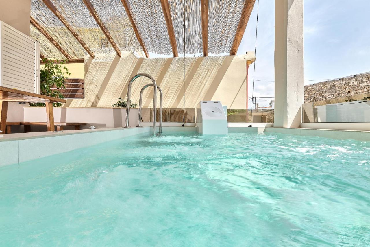 2 Bedroom Villa With Heated Swimming Pool-Spa Whirlpool-Bbq! Melidhonion  Экстерьер фото