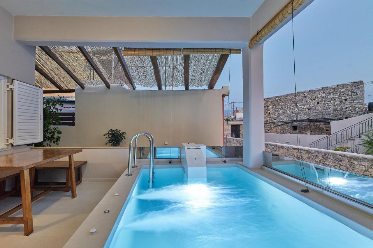 2 Bedroom Villa With Heated Swimming Pool-Spa Whirlpool-Bbq! Melidhonion  Экстерьер фото